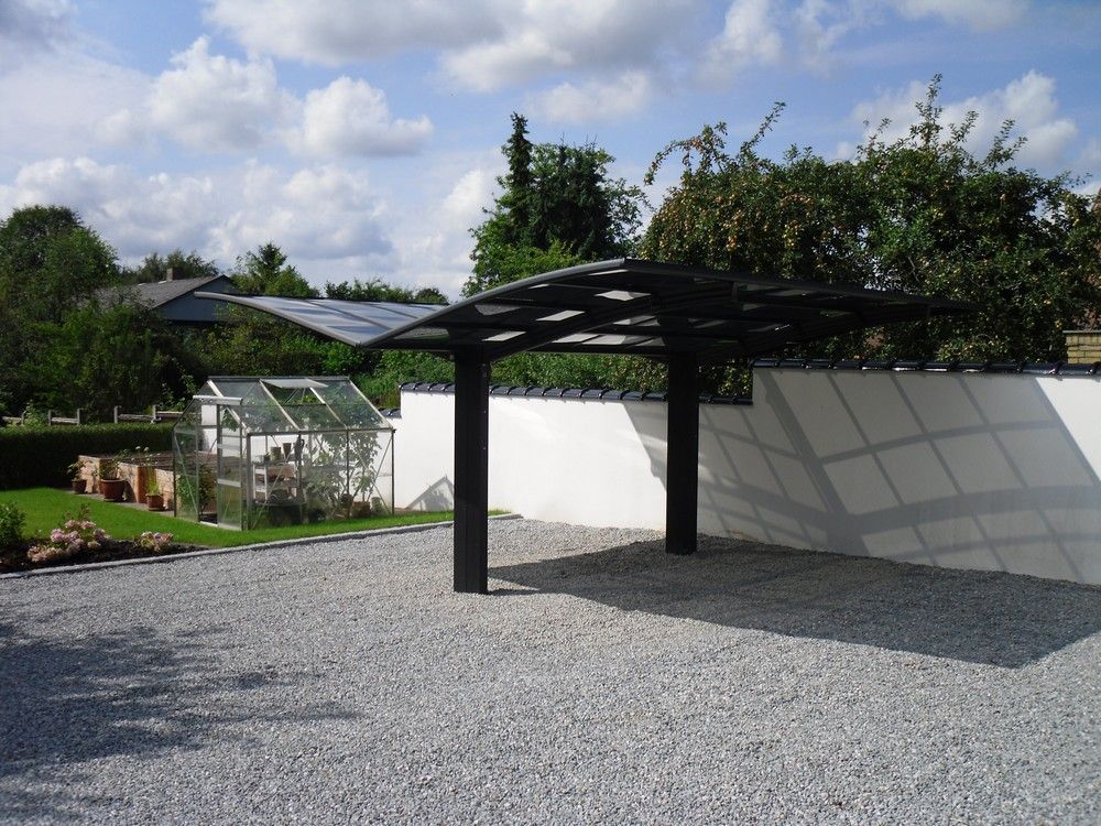 Aluminium Double Carport Dansk Carport System A S